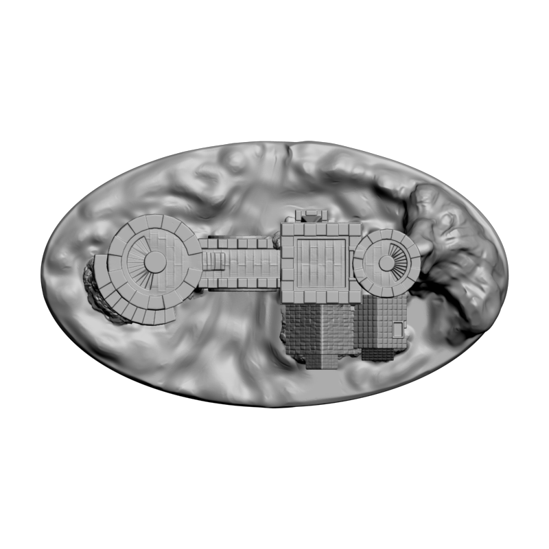картинка Замок H1-049 3D-STL.COM