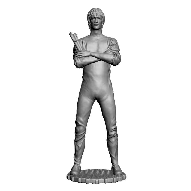 картинка Брюс Ли L3-248 3D-STL.COM