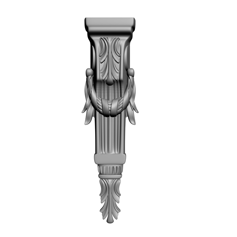 картинка Кронштейн резной D9-224 3D-STL.COM