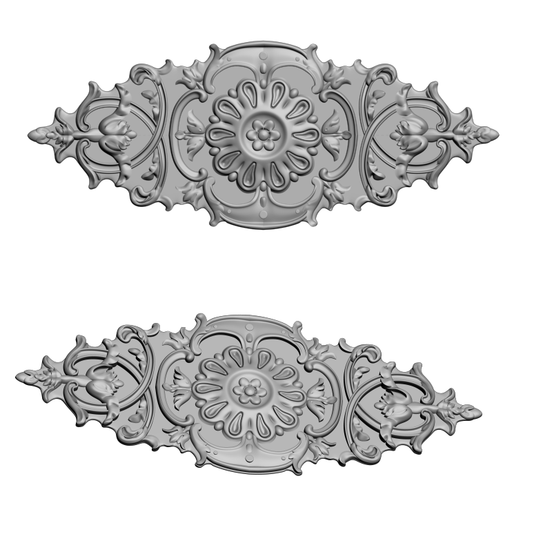 картинка Накладка резная D10-320 3D-STL.COM