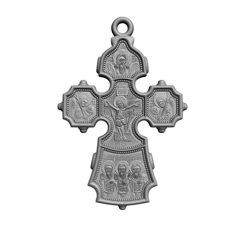 картинка Крестик RY4-048 3D-STL.COM