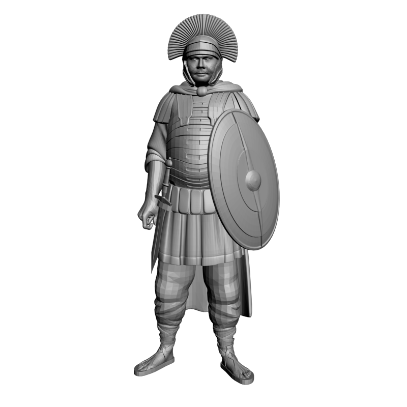 картинка Фигурка воина L3-400 3D-STL.COM