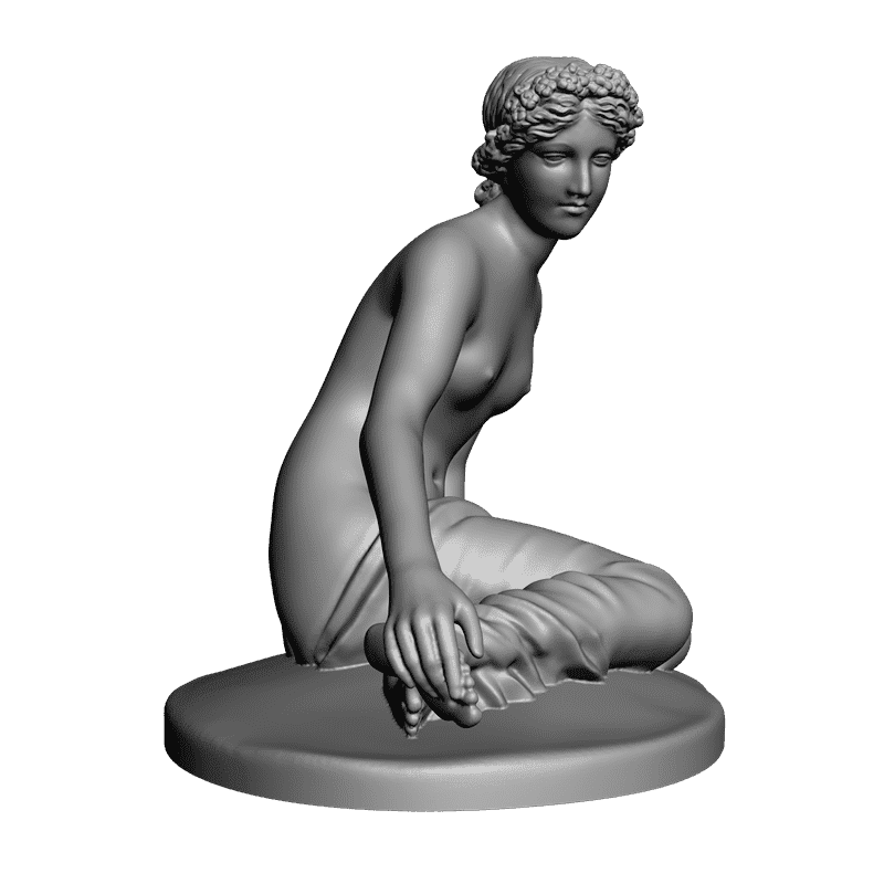 картинка Девушка L3-032 3D-STL.COM