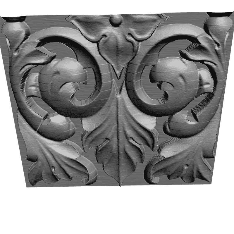 картинка Накладка резная D10-116 3D-STL.COM