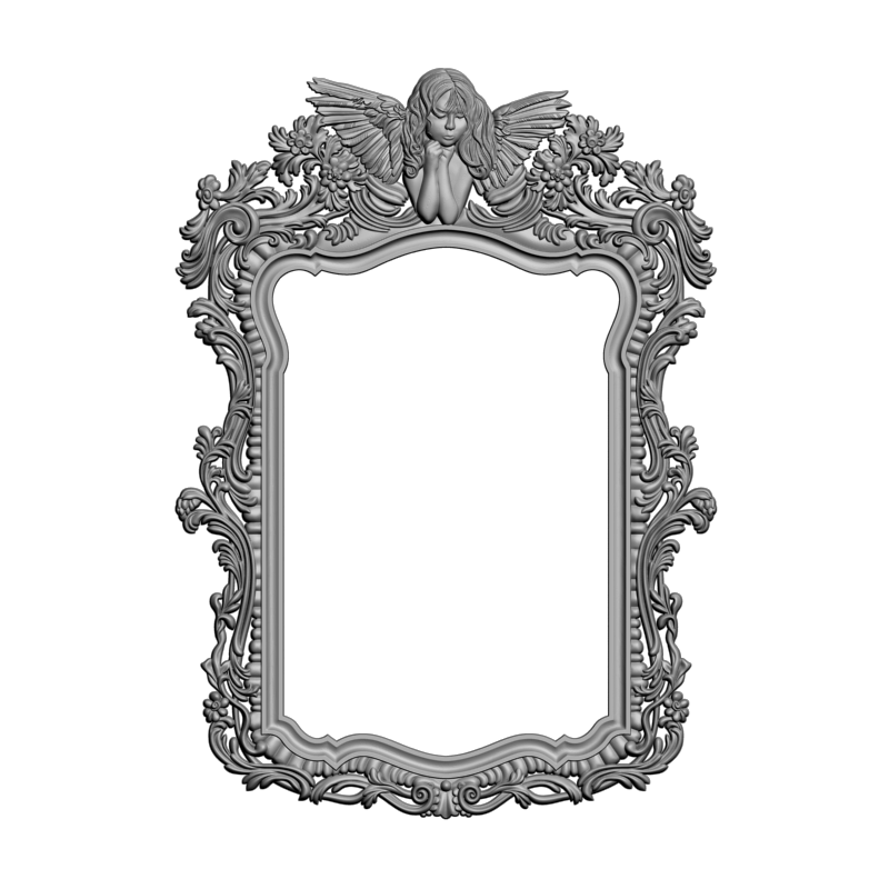 картинка Рама резная D14-477 3D-STL.COM