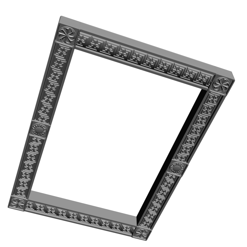 картинка Рама резная Славяне D14-430 3D-STL.COM