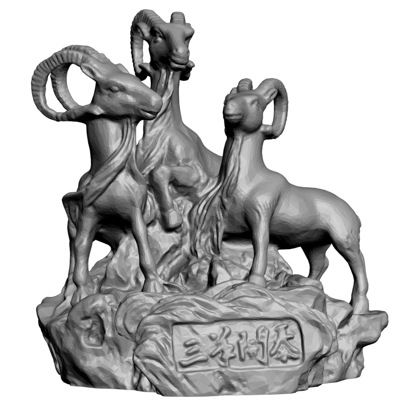 картинка Три козла F1-205 3D-STL.COM