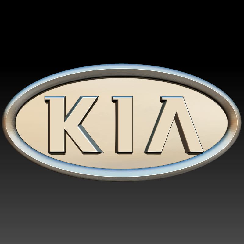 картинка Значок KIA 3D-STL.COM