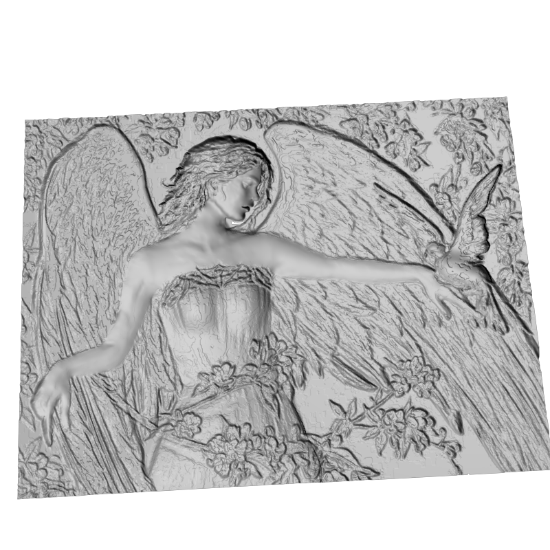 картинка Ангел V1-079 3D-STL.COM