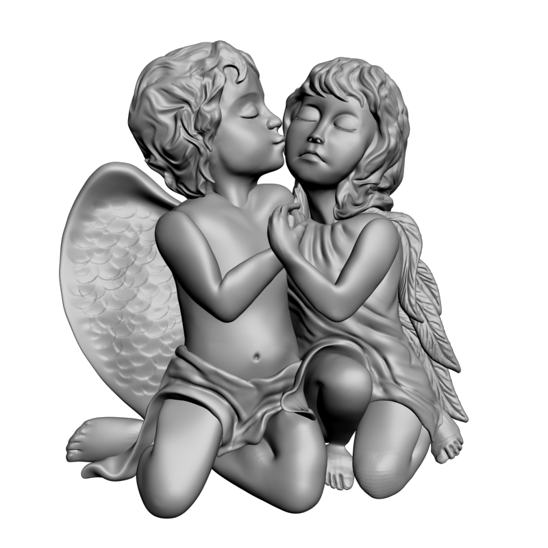 картинка Ангелы любви V1-061 3D-STL.COM