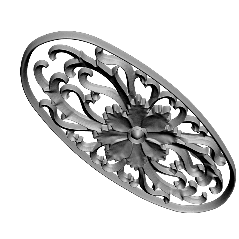 картинка Розетка резная D16-068 3D-STL.COM