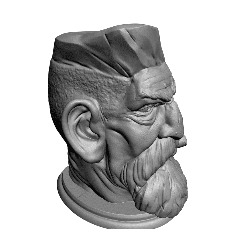 картинка ZombieHunter L5-001 3D-STL.COM