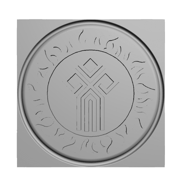 картинка Амулет RY6-034 3D-STL.COM