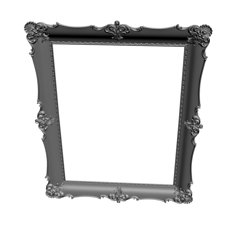 картинка Рама резная D14-517 3D-STL.COM