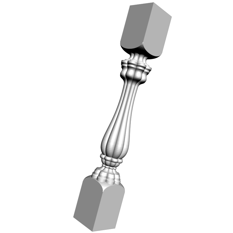 картинка Балясина D2-108 3D-STL.COM