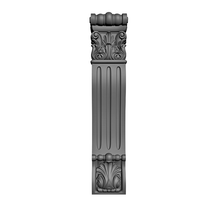 картинка Кронштейн резной D9-206 3D-STL.COM