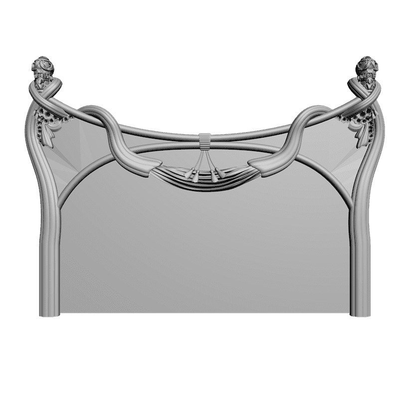картинка Кровать M4-062 3D-STL.COM