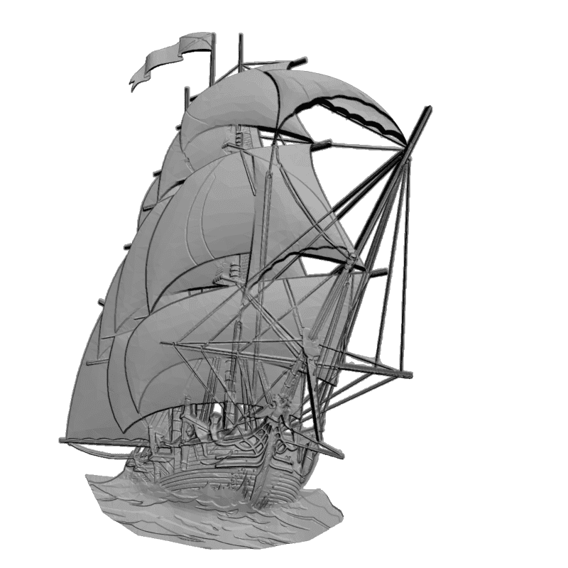 картинка Парусник RT1-004 3D-STL.COM