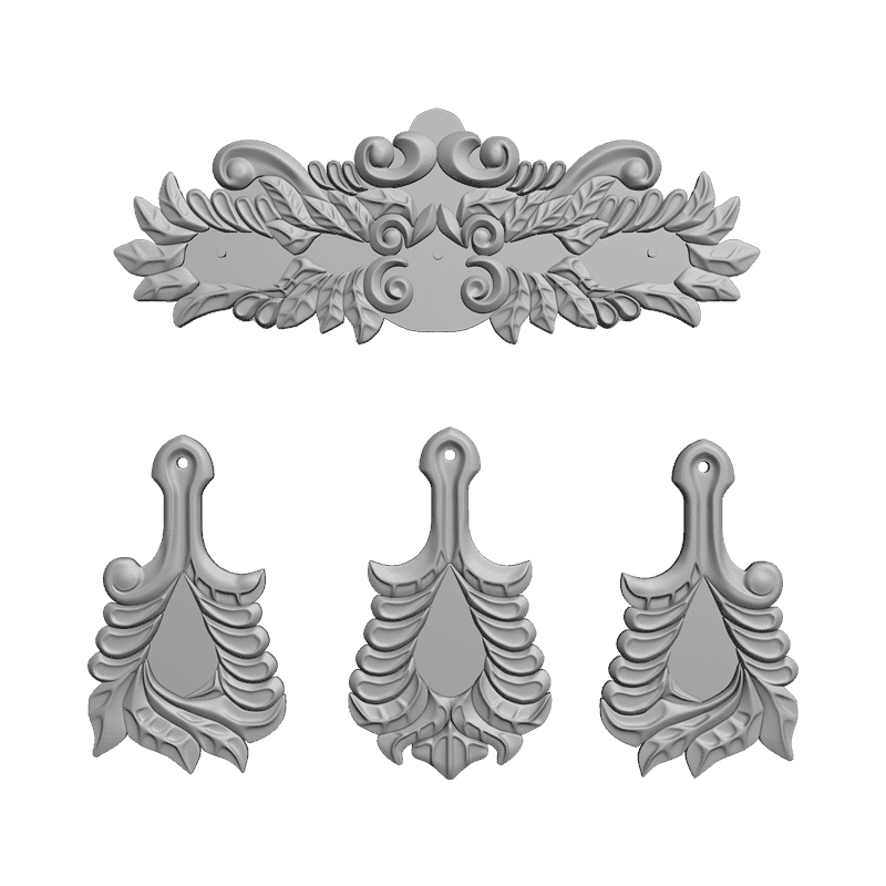 картинка Набор разделочных досок P4-051 3D-STL.COM