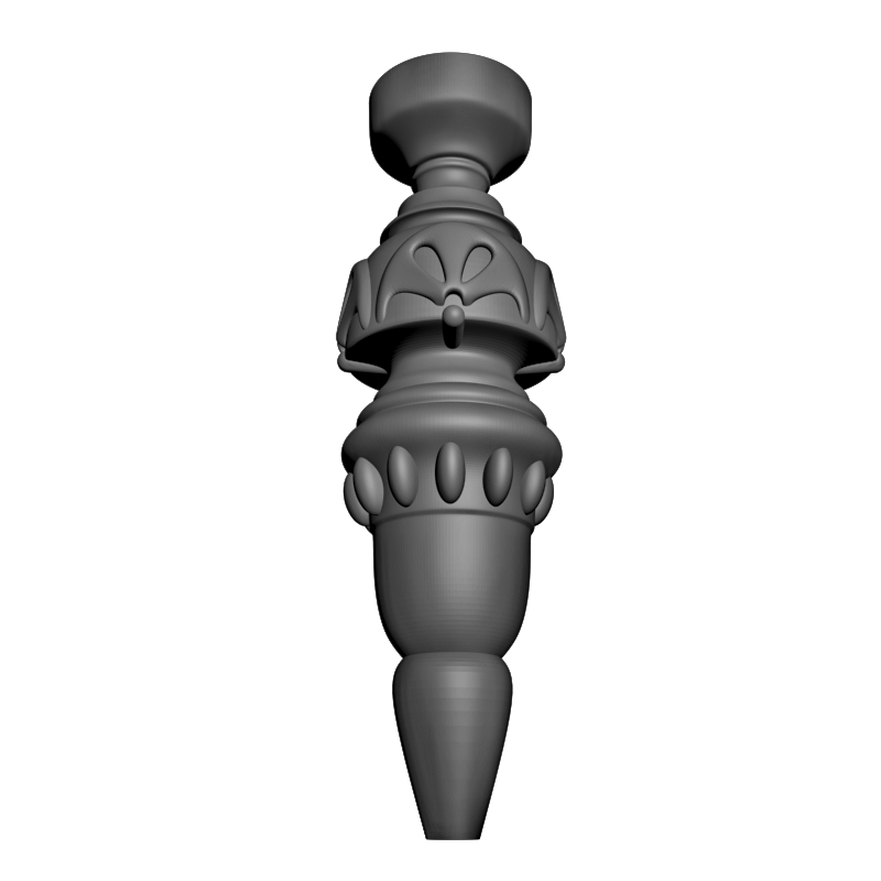 картинка Ножка мебельная M6-100 3D-STL.COM