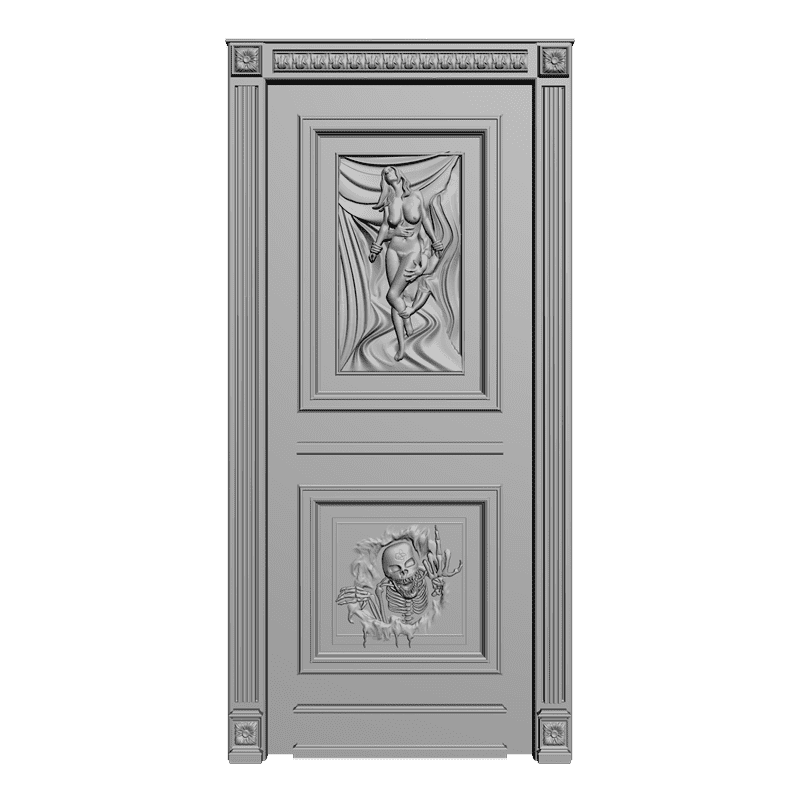 картинка Дверь резная H3-034 3D-STL.COM