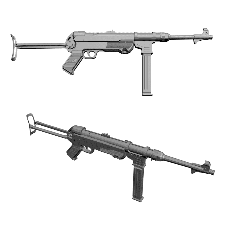 3д модели оружия. Faz автомат 3d model. ППС-43 3d model STL. Автомат ro2-010 STL. Прд пулемет 3д модель.