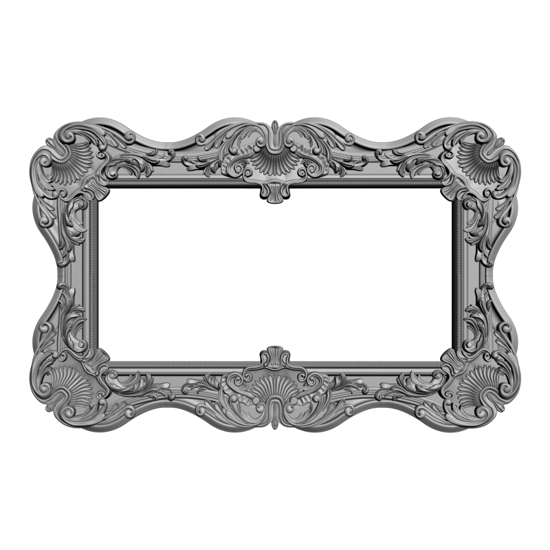 картинка Рама резная D14-521 3D-STL.COM