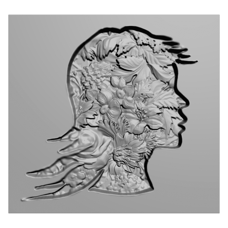 картинка Барельеф L1-013 3D-STL.COM