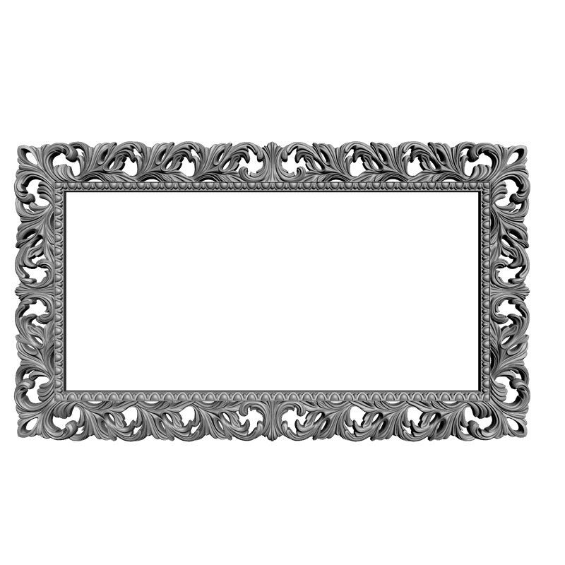 картинка Рама резная для зеркала D14-213 3D-STL.COM