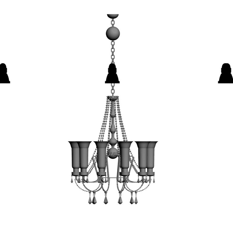 картинка Люстра H6-097 3D-STL.COM