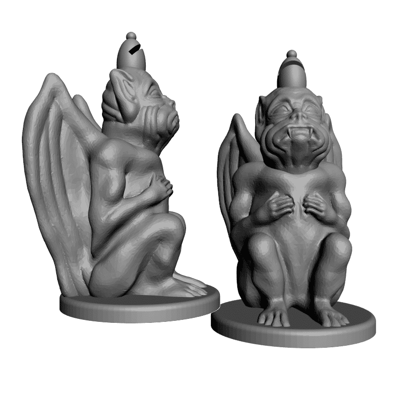 картинка Набор шахмат. Демоны PI3-106 3D-STL.COM