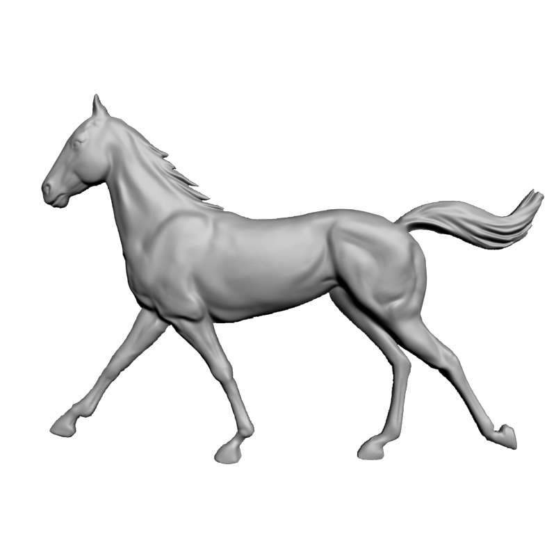 картинка Лошадь F1-287 3D-STL.COM