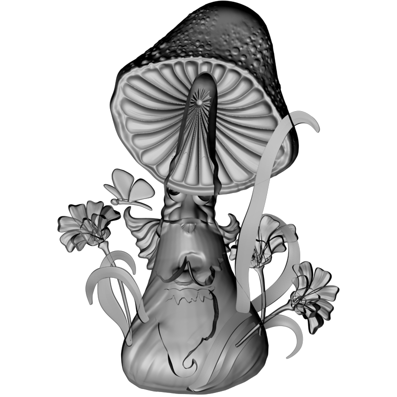 картинка Гриб PI1-275 3D-STL.COM