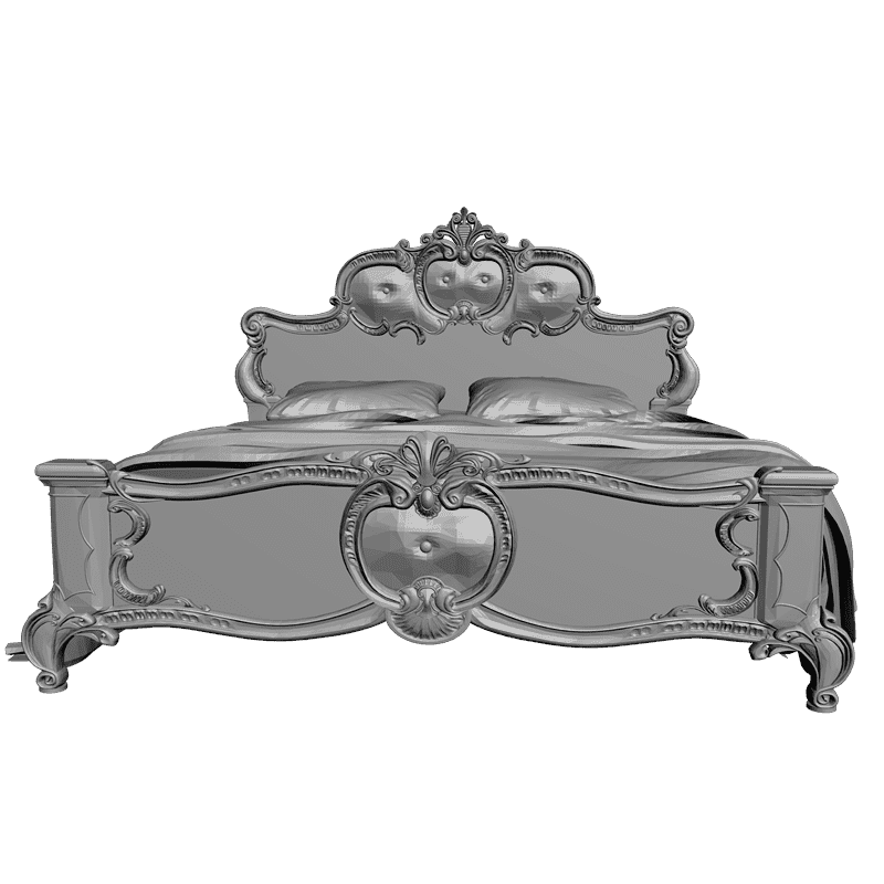 картинка Кровать M4-041 3D-STL.COM