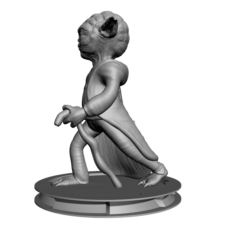 картинка Yoda PI1-052 3D-STL.COM