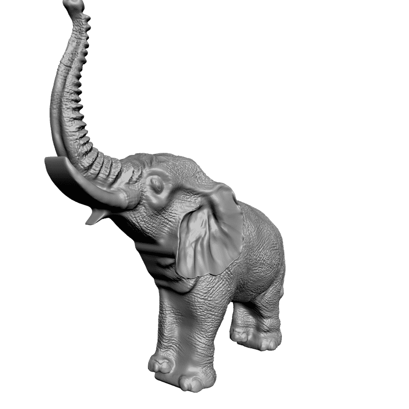 картинка Слон F1-011 3D-STL.COM