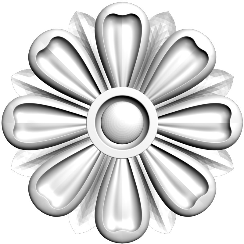 картинка Розетка резная D16-312 3D-STL.COM