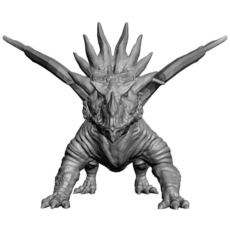 картинка Дракон PI1-293 3D-STL.COM