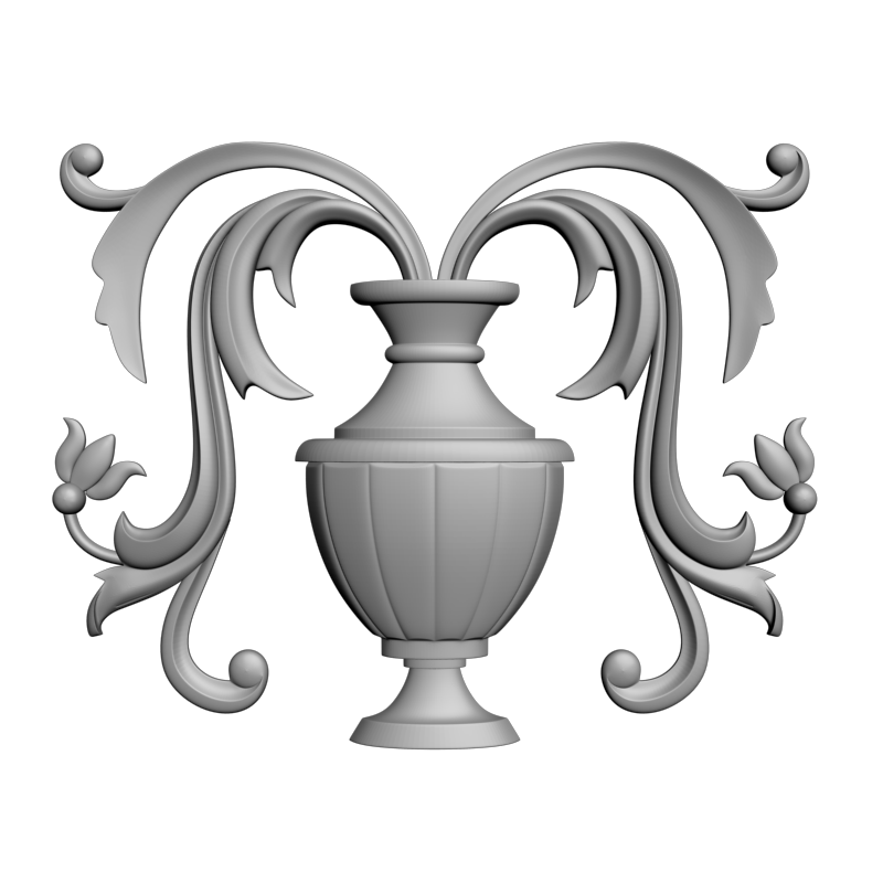 картинка Элемент декора D10-497 3D-STL.COM