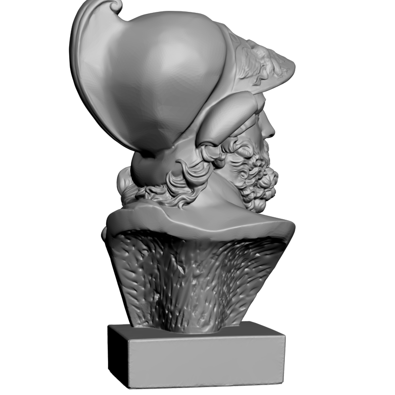 картинка Голова мужчины L2-063 3D-STL.COM