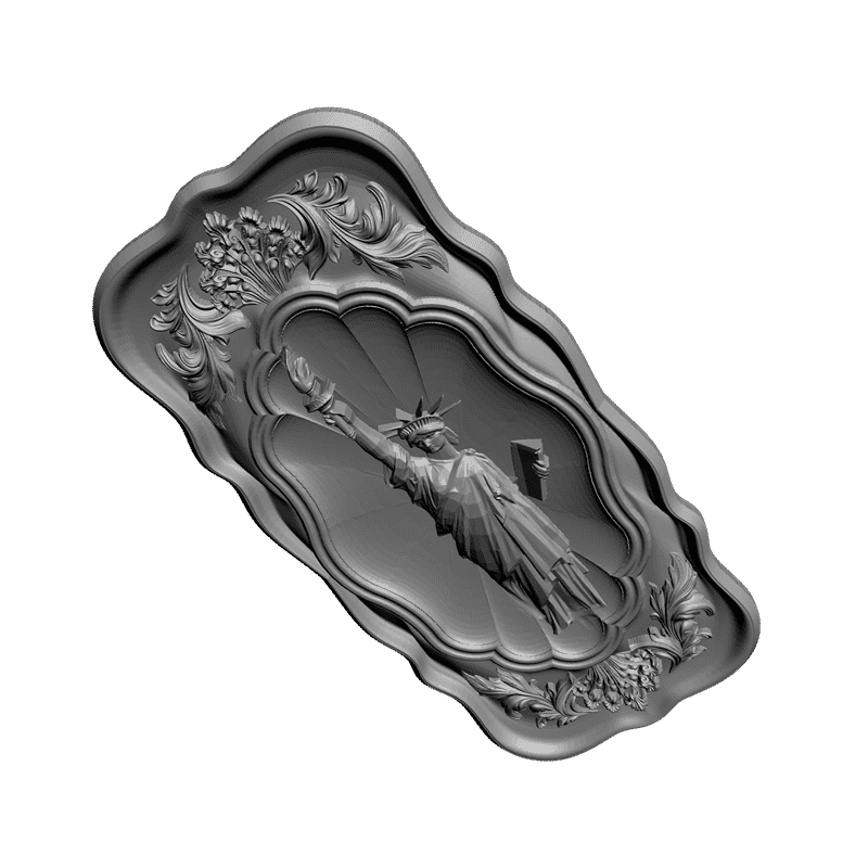 картинка Статуя Свободы PI2-039 3D-STL.COM