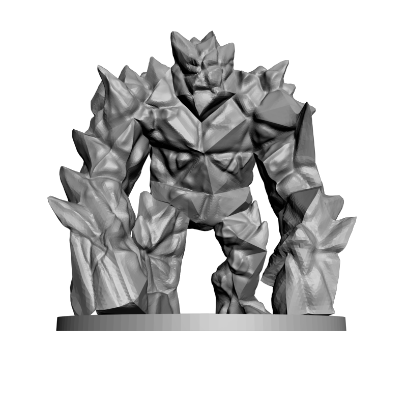 картинка Ледяной Элементаль PI1-514 3D-STL.COM