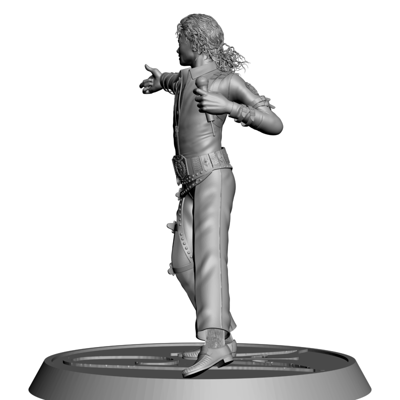 картинка Майкл Джексон L3-333 3D-STL.COM