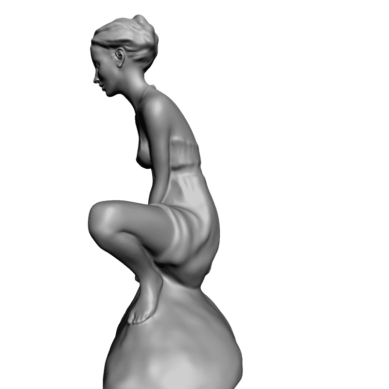 картинка Скульптура девушки L3-034 3D-STL.COM