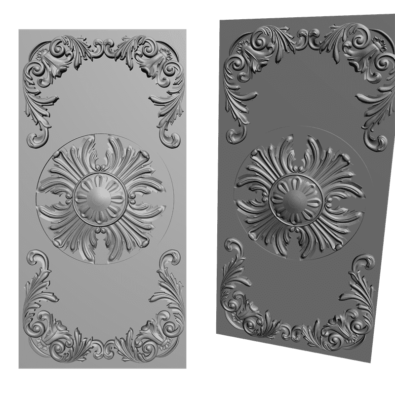 картинка Панель резная D11-020 3D-STL.COM
