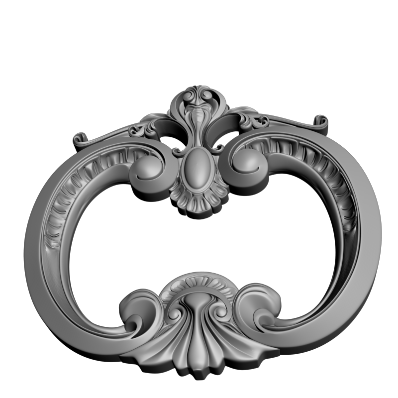 картинка Накладка декоративная D10-362 3D-STL.COM