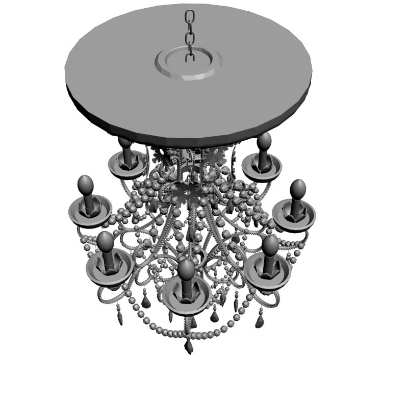 картинка Люстра H6-126 3D-STL.COM