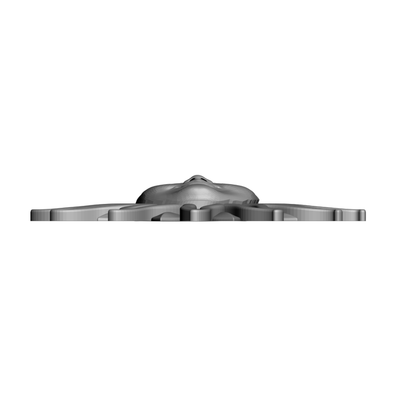 картинка Солнце с лицом L4-433 3D-STL.COM