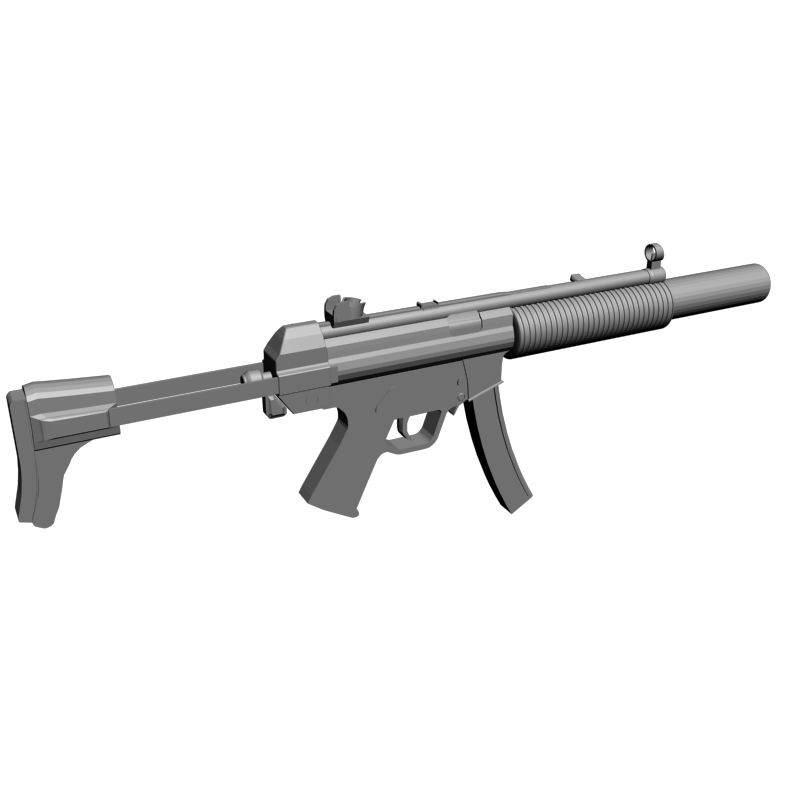 картинка MP5 RO2-050 3D-STL.COM