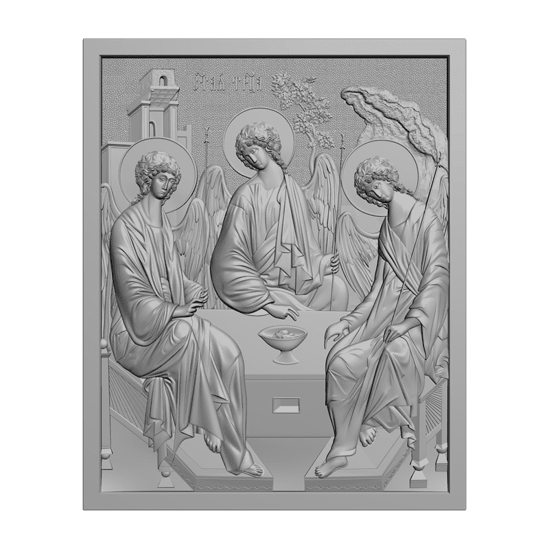 картинка Троица V3-077 3D-STL.COM